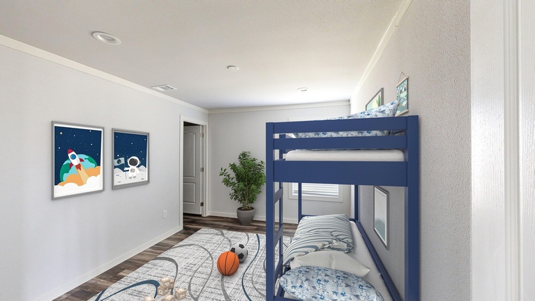 Rose R68E Diamond Series Manufactured Home Bryan, TX
Bedroom 3
