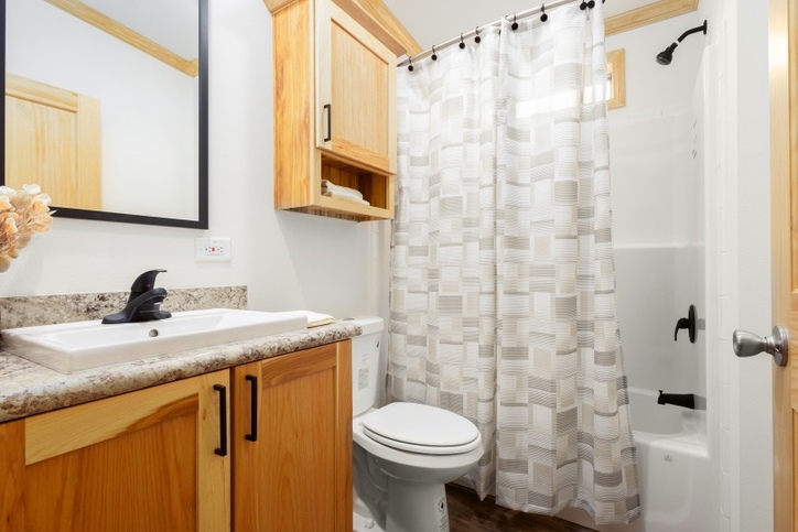 Outlook 16522A | 2 bedroom, 1 bathroom, 780 sqft home | Built by Cavco - Dorchester in Dorchester, WI.