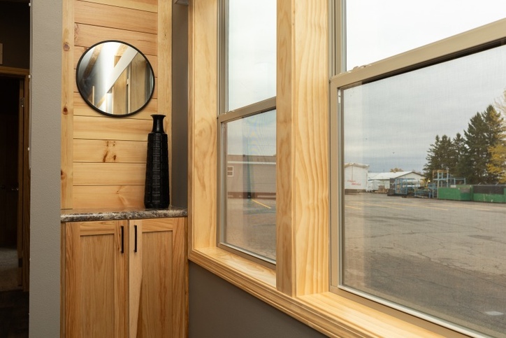 Outlook 16522A | 2 bedroom, 1 bathroom, 780 sqft home | Built by Cavco - Dorchester in Dorchester, WI.