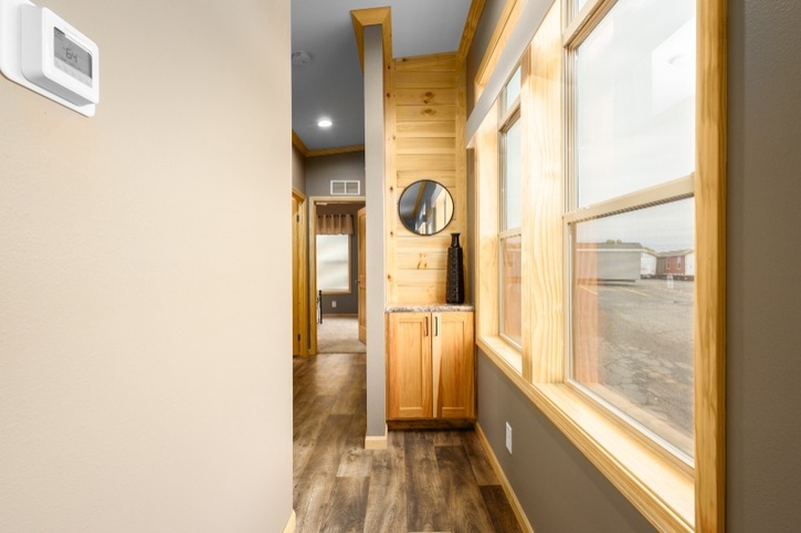 Outlook 16522A | 2 bedroom, 1 bathroom, 780 sqft home | Built by Cavco - Dorchester in Dorchester, WI.