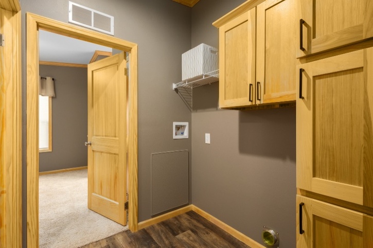 Outlook 16522A | 2 bedroom, 1 bathroom, 780 sqft home | Built by Cavco - Dorchester in Dorchester, WI.