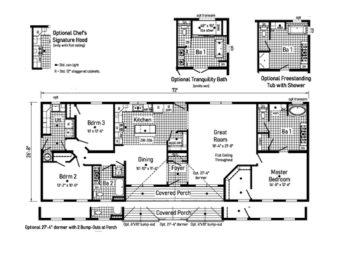 Geraldine | 3 bedroom, 2 bathroom, 1920 sqft home | Built by Cavco - Goshen in Goshen, IN.