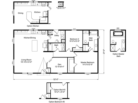 Willow Creek 28522A | 2 bedroom, 2 bathroom, 1404 sqft home | Built by Cavco - Millersburg in Millersburg, OR.