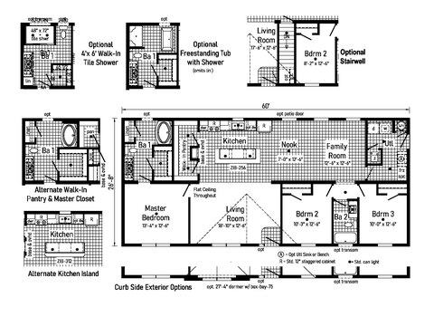 Essence 2 | 3 bedroom, 2 bathroom, 1600 sqft home | Built by Cavco - Goshen in Goshen, IN.