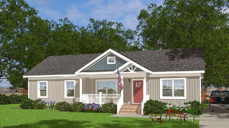 Horizon I | 3 bedroom, 2 bathroom, 1568 sqft home | Built by Cavco - Martinsville in Martinsville, VA.