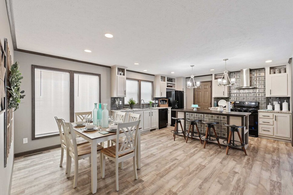 Wide pen living with all the right eye candy in this Winchester by Friendship Homes