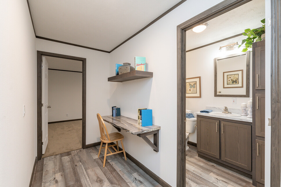 Yes!  We have a study nook for that in the Shoreview model