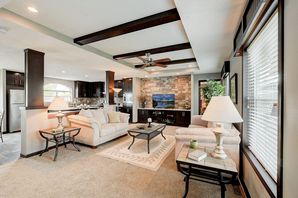 Gorgeous built-in entertainment area in the Millennium Park by Friendship Homes