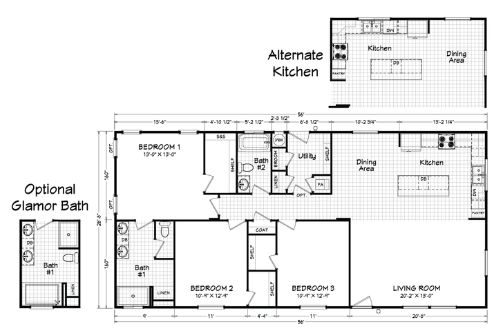 Coronado 28563S Manufactured Home from Fleetwood Homes, a Cavco Company