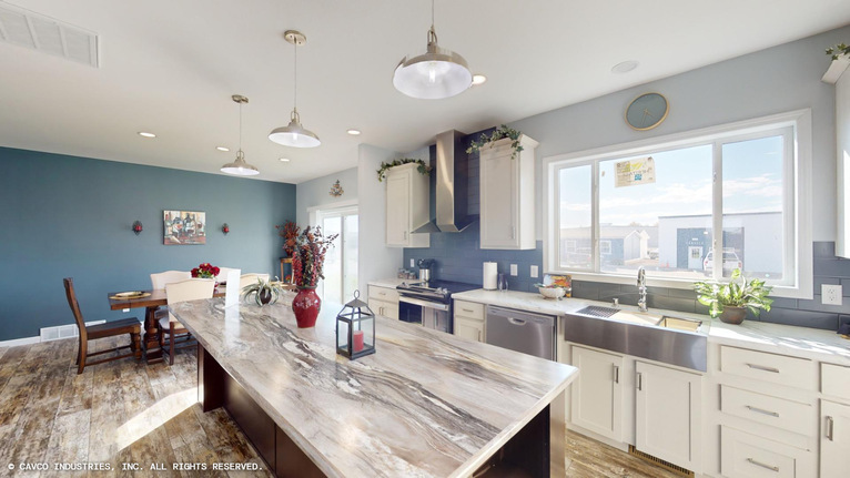 The Pinehurst XL 42643AM | 3 bedroom, 2 bathroom, 1974 sqft home | Built by Cavco - Montevideo in Montevideo, MN.