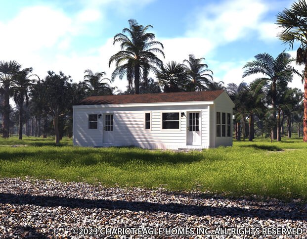 Eagle 12341C | 1 bedroom, 1 bathroom, 399 sqft home | Built by Cavco - Ocala in Ocala, FL.