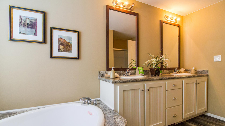 Broadmore 28563B | 3 bedroom, 2 bathroom, 1173 sqft home | Built by Cavco - Nampa in Nampa, ID.