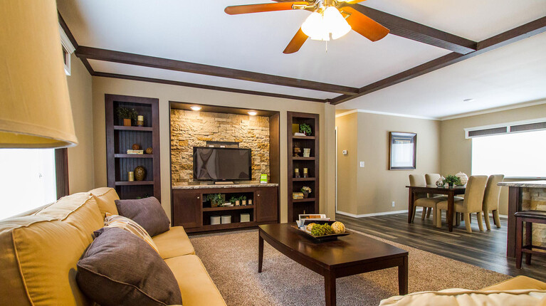 Broadmore 28563B | 3 bedroom, 2 bathroom, 1173 sqft home | Built by Cavco - Nampa in Nampa, ID.