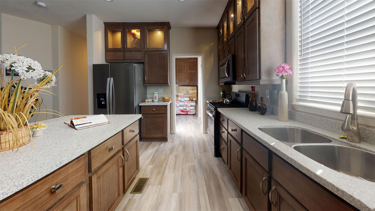 Desert Ridge 32704A | 4 bedroom, 2 bathroom, 2187 sqft home | Built by Cavco - Phoenix in Phoenix, AZ.
