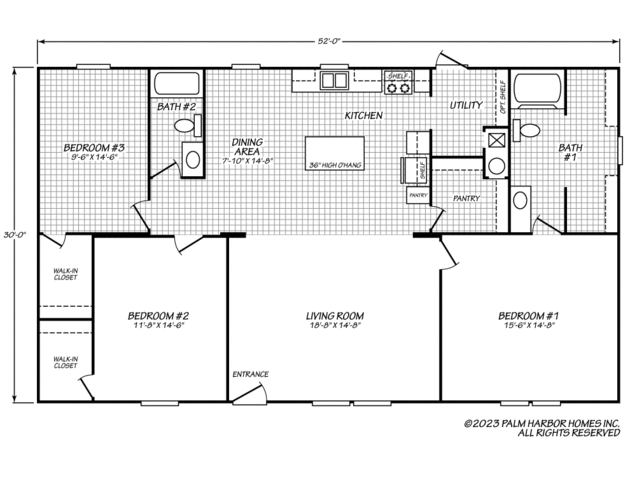 Palm Harbor Limited 32523T Manufactured Home from Fleetwood Homes, Waco