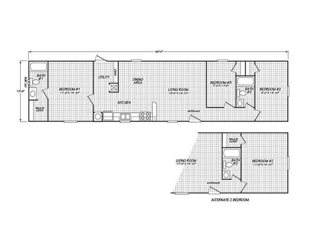 Country Manor 16663M Manufactured Home from Fleetwood Homes, a Cavco ...