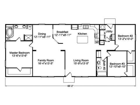 Mt. Constance | 3 bedroom, 2 bathroom, 1782 sqft home | Built by Cavco - Millersburg in Millersburg, OR.