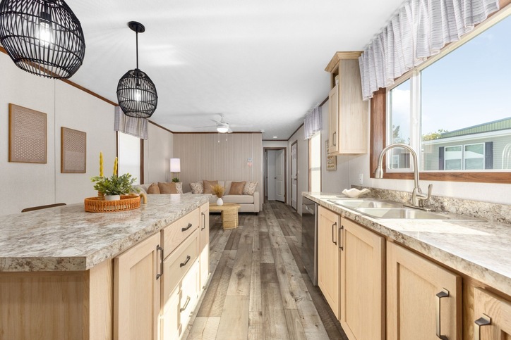 Elite 2 14682C | 2 bedroom, 2 bathroom, 907 sqft home. Built by Cavco - Clarion in Shippenville, PA.