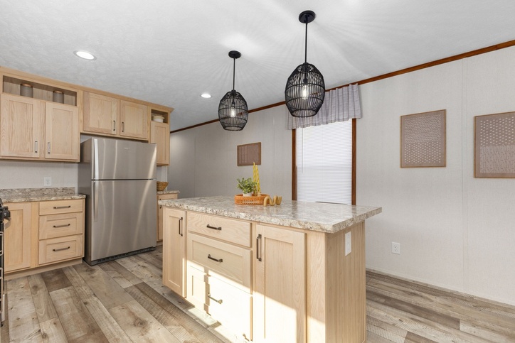 Elite 2 14682C | 2 bedroom, 2 bathroom, 907 sqft home. Built by Cavco - Clarion in Shippenville, PA.
