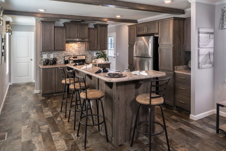Westlake Single 16763B | 3 bedroom, 2 bathroom, 1140 sqft home | Built by Cavco - Dorchester in Dorchester, WI.