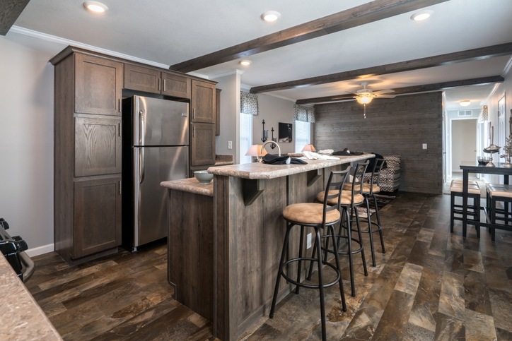 Westlake Single 16763B | 3 bedroom, 2 bathroom, 1140 sqft home | Built by Cavco - Dorchester in Dorchester, WI.