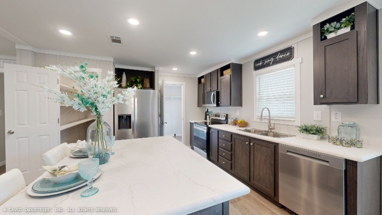 Spruce 28765A | 5 bedroom, 3 bathroom, 2026 sqft home. Built by Cavco - Lancaster in Lancaster, TX.