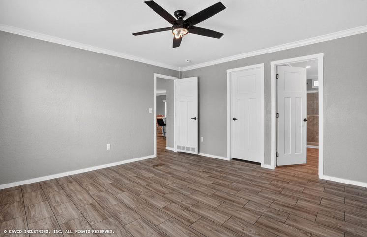 Emerald 28603A | 3 bedroom, 2 bathroom, 1660 sqft home. Built by Cavco - Duncan in Duncan, OK.