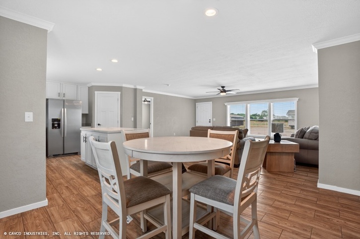 Emerald 28603A | 3 bedroom, 2 bathroom, 1660 sqft home. Built by Cavco - Duncan in Duncan, OK.