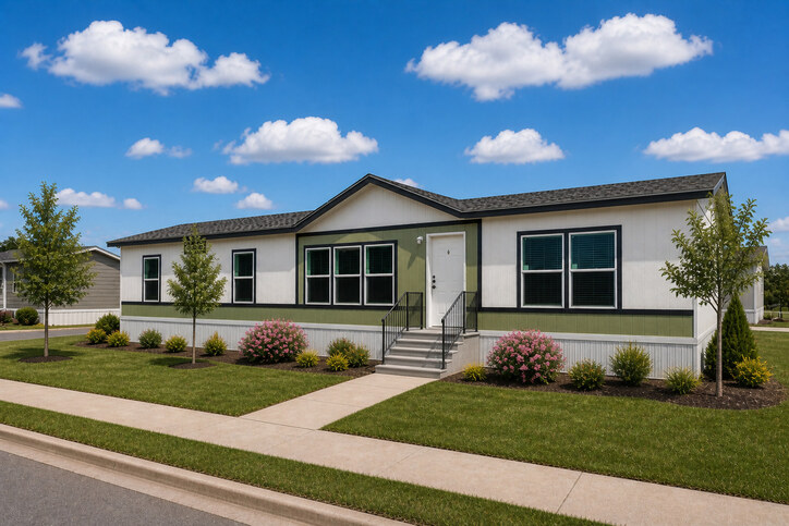 Emerald 28603A | 3 bedroom, 2 bathroom, 1660 sqft home. Built by Cavco - Duncan in Duncan, OK.