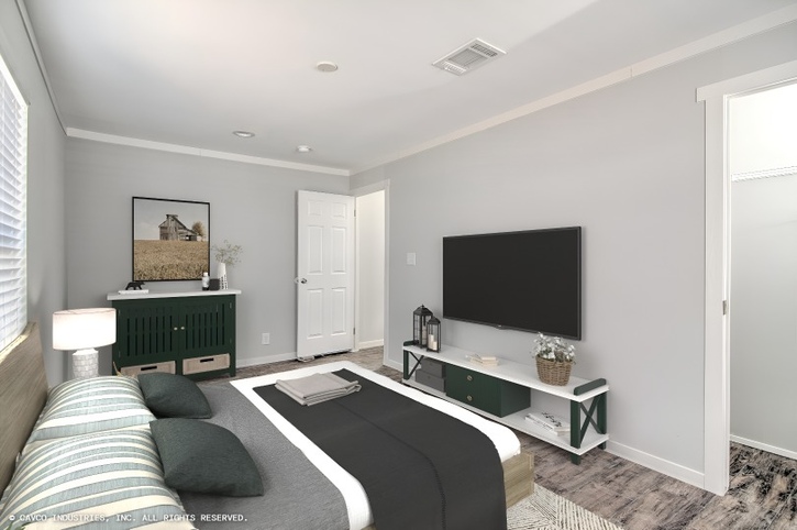 Banyan 18763A | 3 bedroom, 2 bathroom, 1292 sqft home. Built by Cavco - Lancaster in Lancaster, TX.