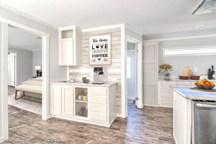 Banyan 18763A | 3 bedroom, 2 bathroom, 1292 sqft home. Built by Cavco - Lancaster in Lancaster, TX.