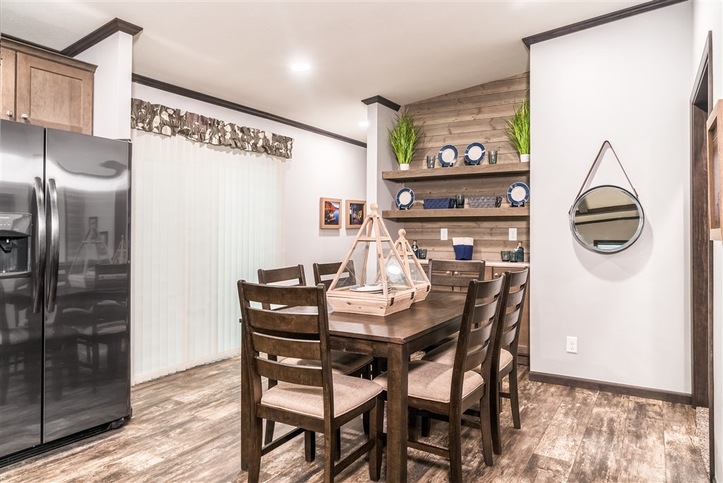 Retreat 28482A | 2 bedroom, 2 bathroom, 1280 sqft home | Built by Cavco - Dorchester in Dorchester, WI.
