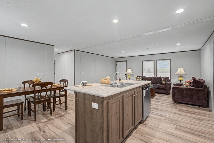 Inspiration 28563I | 3 bedroom, 2 bathroom, 1493 sqft home. Built by Cavco - Lafayette in Lafayette, TN.