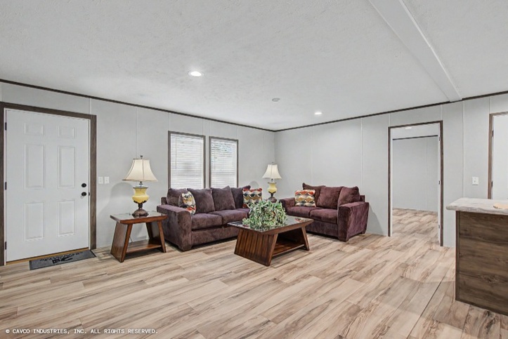 Inspiration 28563I | 3 bedroom, 2 bathroom, 1493 sqft home. Built by Cavco - Lafayette in Lafayette, TN.