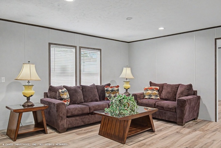 Inspiration 28563I | 3 bedroom, 2 bathroom, 1493 sqft home. Built by Cavco - Lafayette in Lafayette, TN.