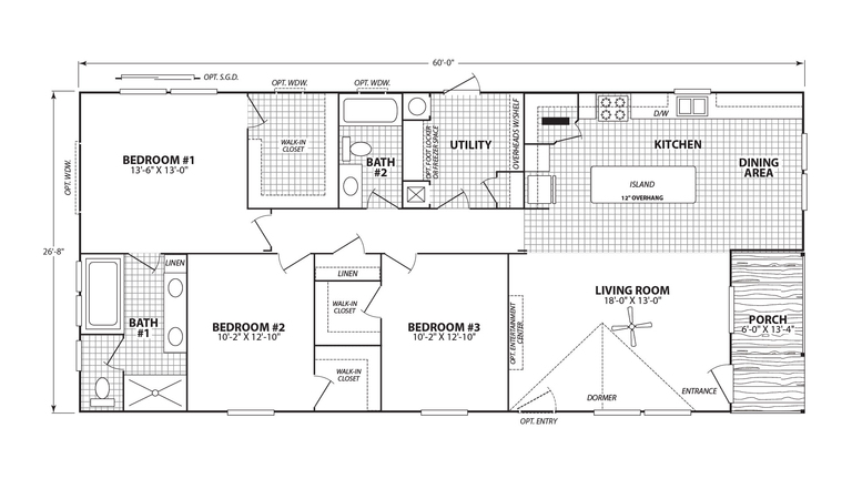 Verde Ranch 28603N Manufactured Home from Cavco Homes of Texas, a Cavco ...