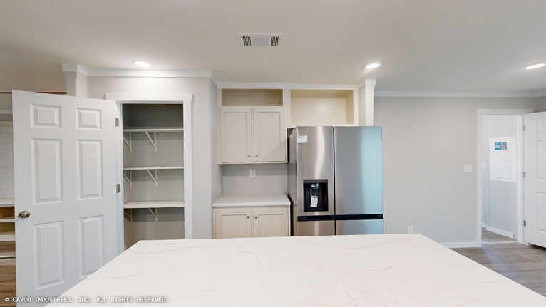 Everest 28564A | 3 bedroom, 2 bathroom, 1492 sqft home | Built by Cavco - Lancaster in Lancaster, TX.