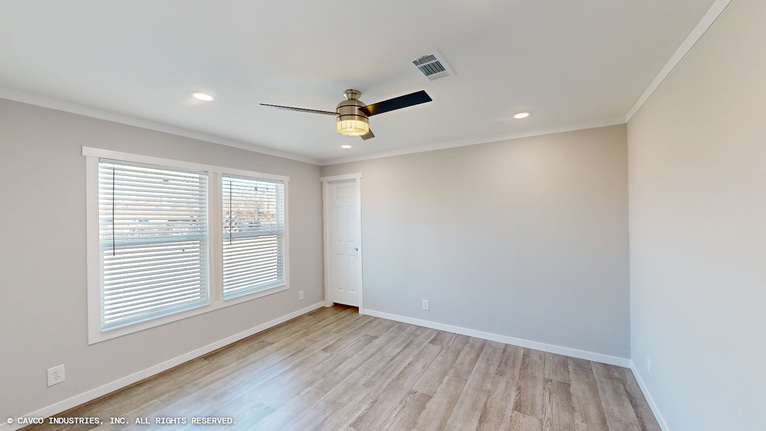 Everest 28564A | 3 bedroom, 2 bathroom, 1492 sqft home | Built by Cavco - Lancaster in Lancaster, TX.