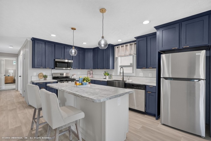 Star 28643I | 3 bedroom, 2 bathroom, 1707 sqft home. Built by Cavco - Clarion in Shippenville, PA.