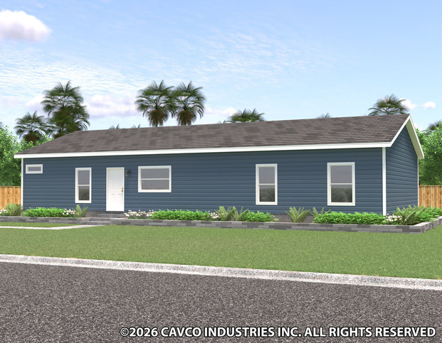 Delilah 30603A | 3 bedroom, 2 bathroom, 1800 sqft home. Built by Cavco - Plant City in Plant City, FL.
