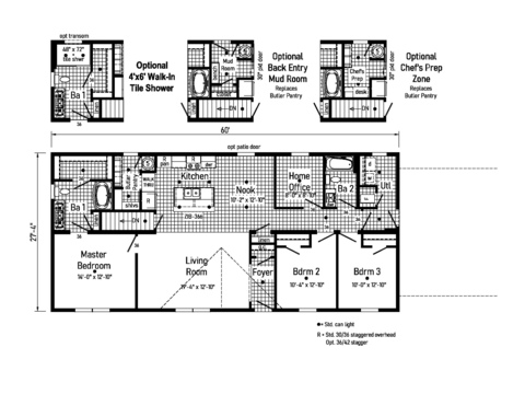Reserve Classique 28603AM| 3 bedroom, 2 bathroom, 1640 sqft home. Built by Cavco - Emlenton in Emlenton, PA.