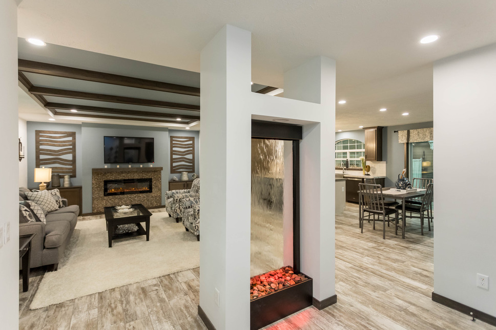 Entry View - The Master Series Harbor Town 92610KS Modular Home by Fairmont Homes