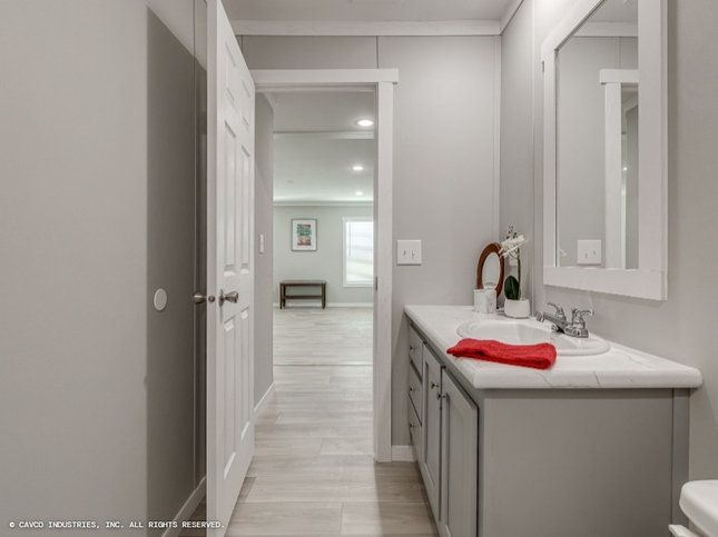 Mahogany 32684M | 4 bedroom, 2 bathroom, 2040 sqft home. Built by Cavco - Lancaster in Lancaster, TX.