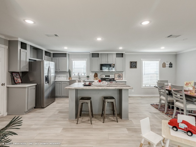 Mahogany 32684M | 4 bedroom, 2 bathroom, 2040 sqft home. Built by Cavco - Lancaster in Lancaster, TX.