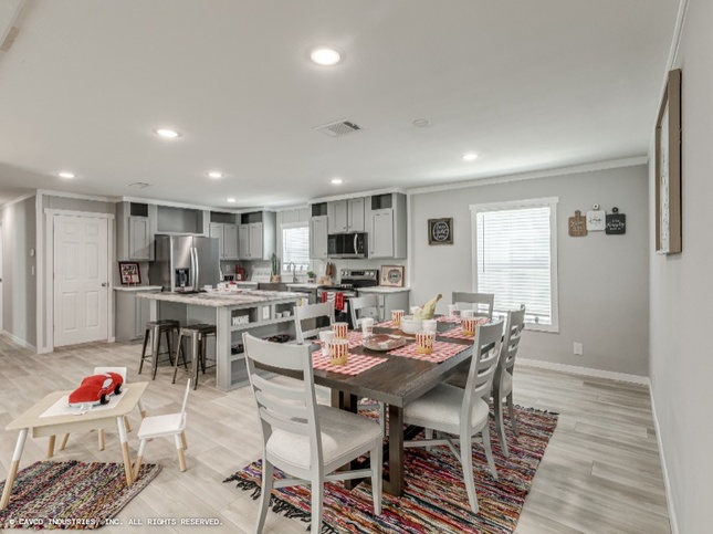 Mahogany 32684M | 4 bedroom, 2 bathroom, 2040 sqft home. Built by Cavco - Lancaster in Lancaster, TX.