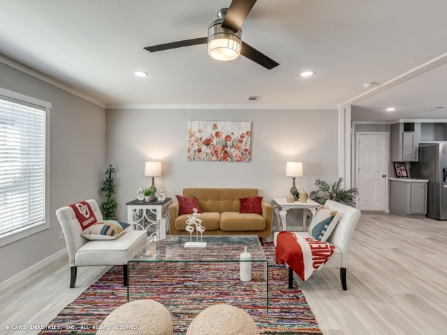 Mahogany 32684M | 4 bedroom, 2 bathroom, 2040 sqft home. Built by Cavco - Lancaster in Lancaster, TX.
