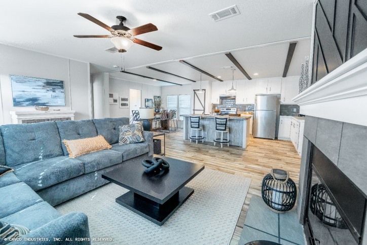 Pinnacle 28603P | 3 bedroom, 2 bathroom, 1600 sqft home | Built by Cavco - Waco in Waco, TX.