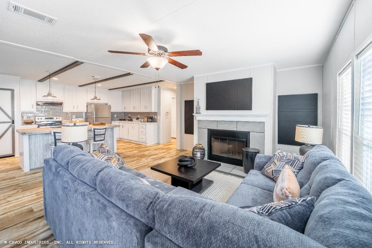 Pinnacle 28603P | 3 bedroom, 2 bathroom, 1600 sqft home | Built by Cavco - Waco in Waco, TX.
