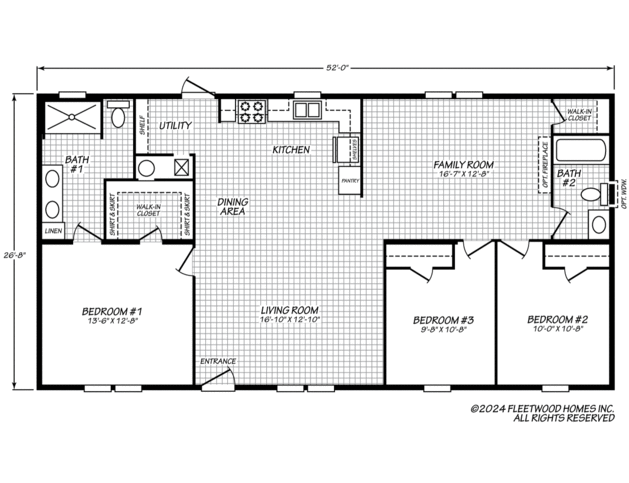 Magnum 28523M Manufactured Home from Fleetwood Homes, a Cavco Company