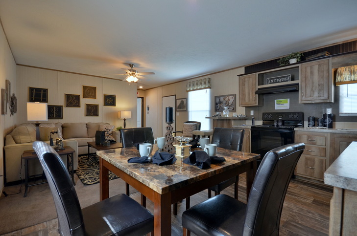 Alamo Lite 16562T | 2 bedroom, 2 bathroom, 859 sqft home. Built by Cavco - Seguin.